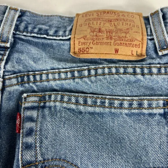 Levi's Light Blue Straight-Leg Jeans - Picture 9 of 16